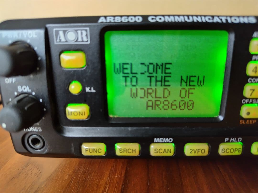 AOR AR8600 Mark2 コミュニケーション受信機 (中古品)