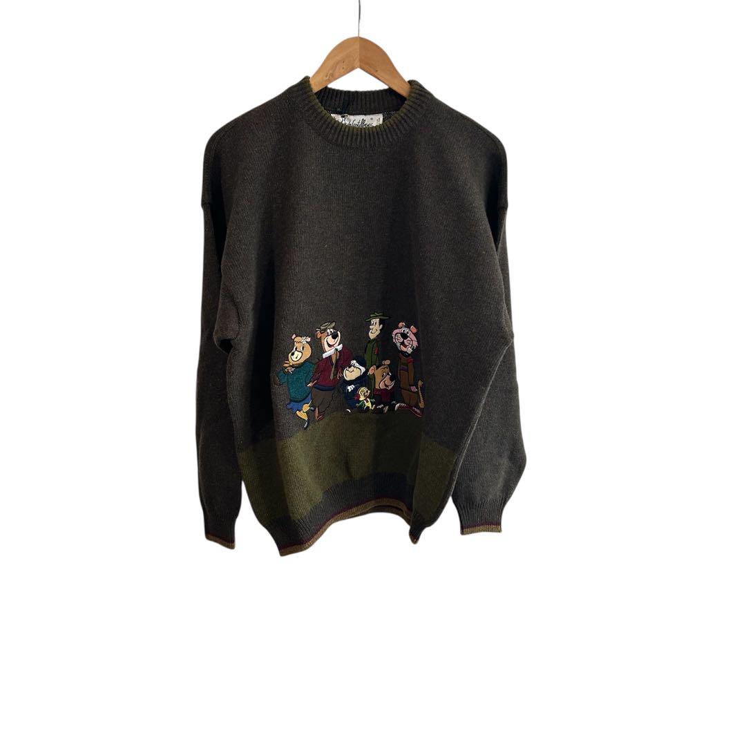 新品　90s CASTELBAJAC カステルバジャック ニットセーター 刺繍