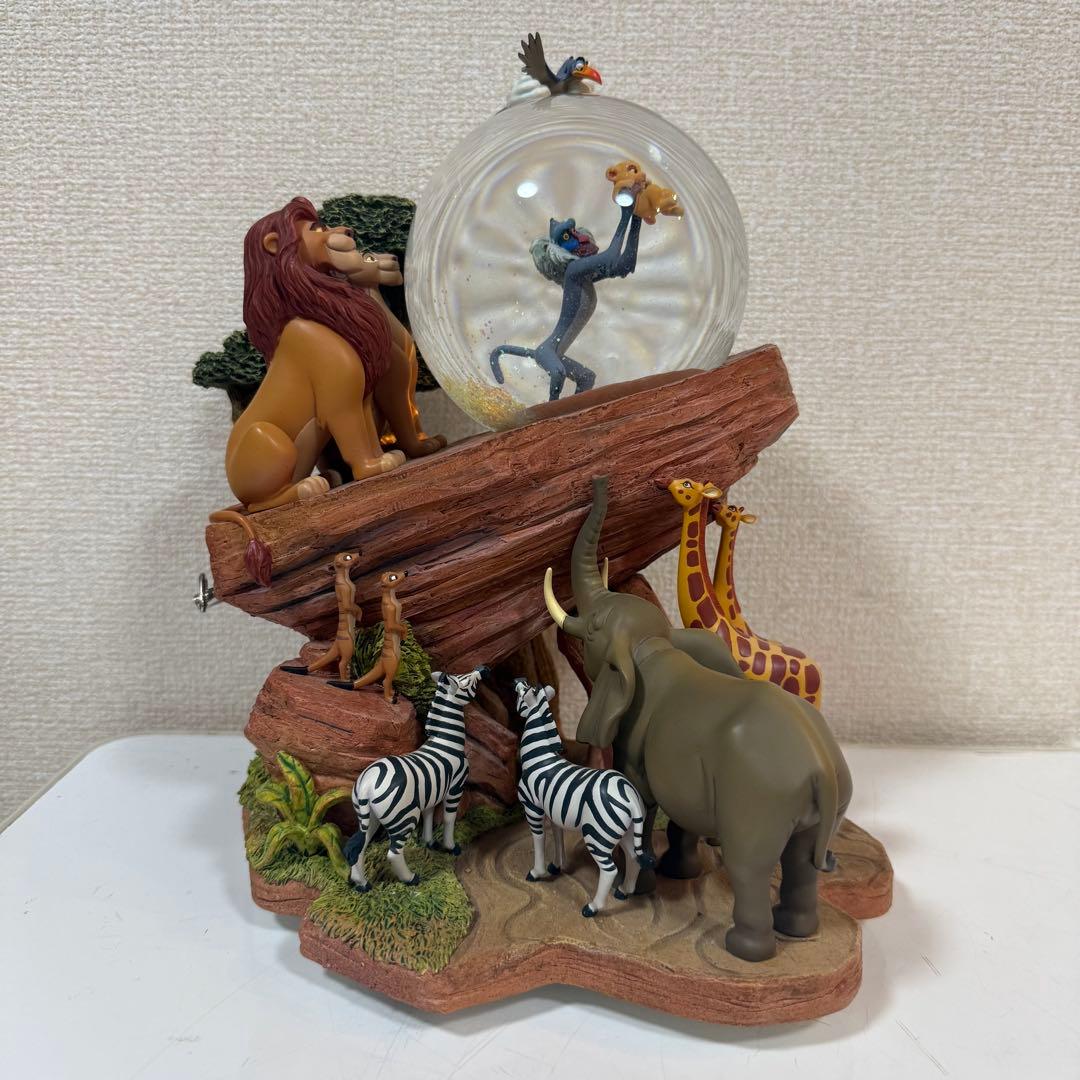 ディズニー ライオンキング スノーグローブ スノードーム オルゴール