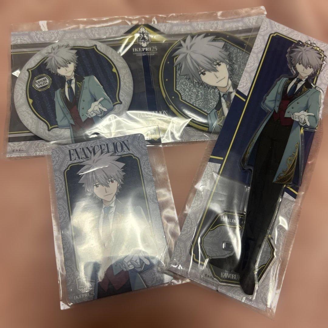 渚カヲル イケプリ ホテル 缶バッジ アクスタ ルームキー エヴァ 池袋