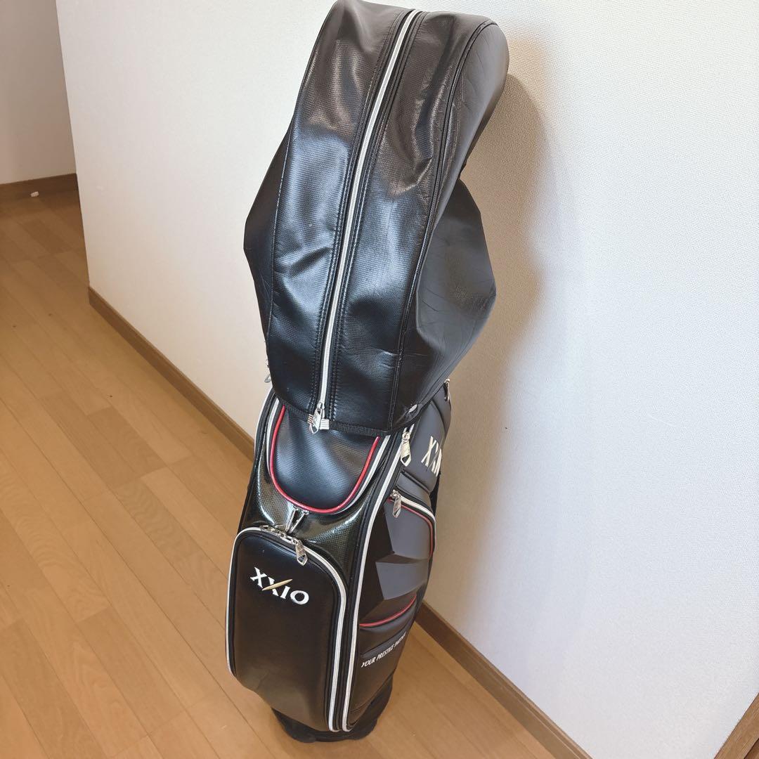 K443 XXIO GGC-X091 スポーツモデル ブラック キャディバッグ