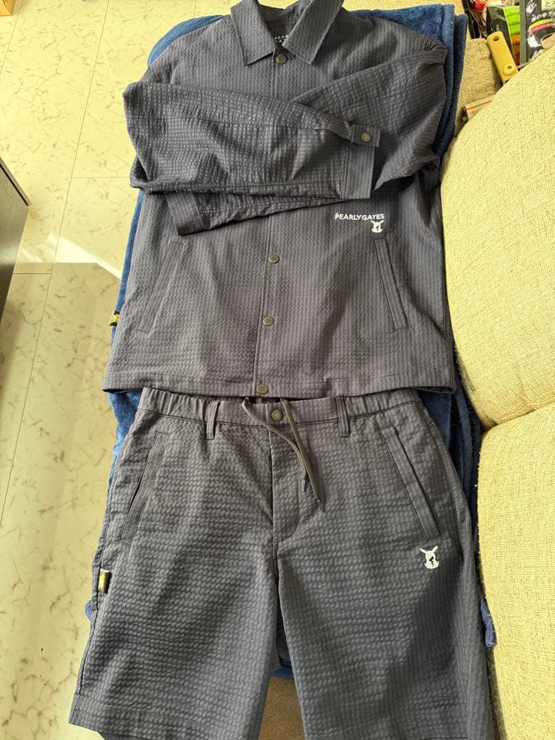 最新PEARLY GATES シャツ２枚とショートパンツセット サイズ5