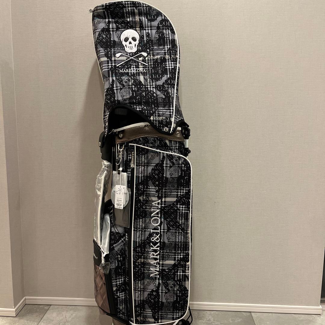CAR。MARK&LONA ゴルフキャディバッグ スカルデザイン