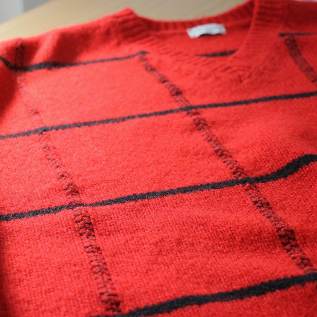 DRIES VAN NOTEN 17AW Vネックニット サイズS