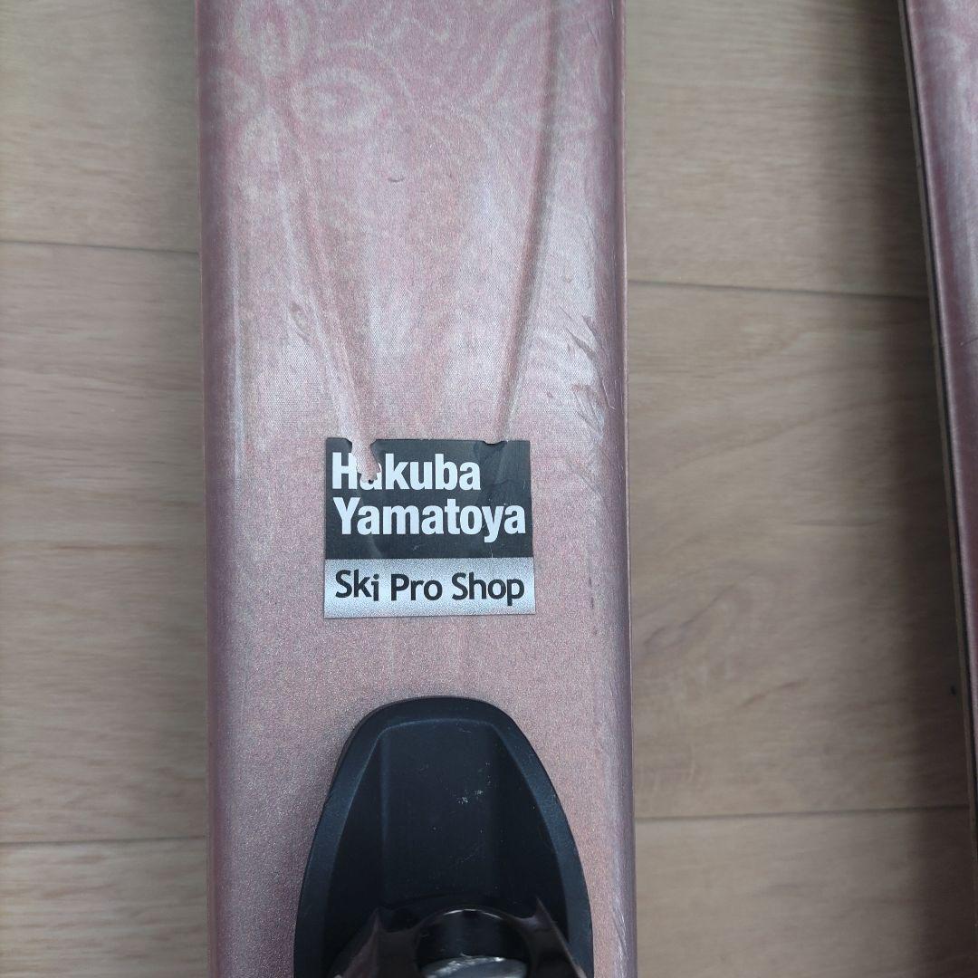 HEADのスキー板149cm ビンディングセット ストックおまけ