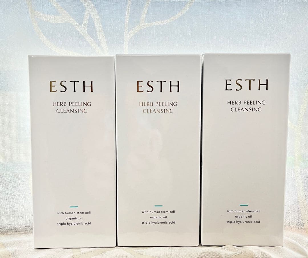 【未使用品】ESTH ハーブピーリングクレンジング 3点セット