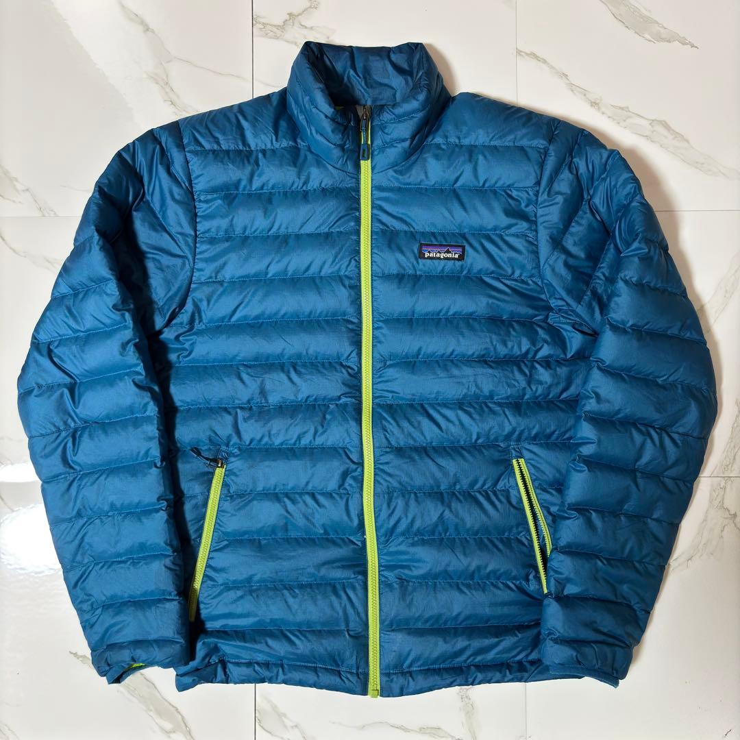15年製 Patagonia ダウンセーター ブルー 希少色