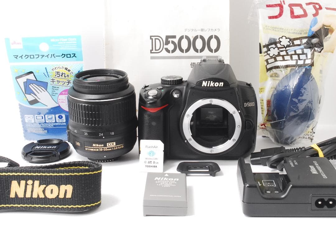 ❤初心者オススメ❤スマホ転送OK❤Nikon D5000❤自撮,動画OK❤