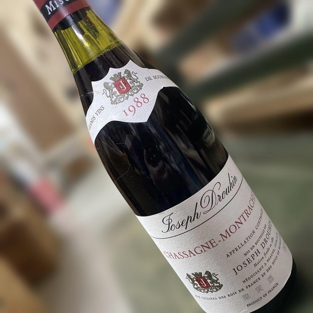 ワイン Joseph Drouhin Chassagne-Montrachet 1988