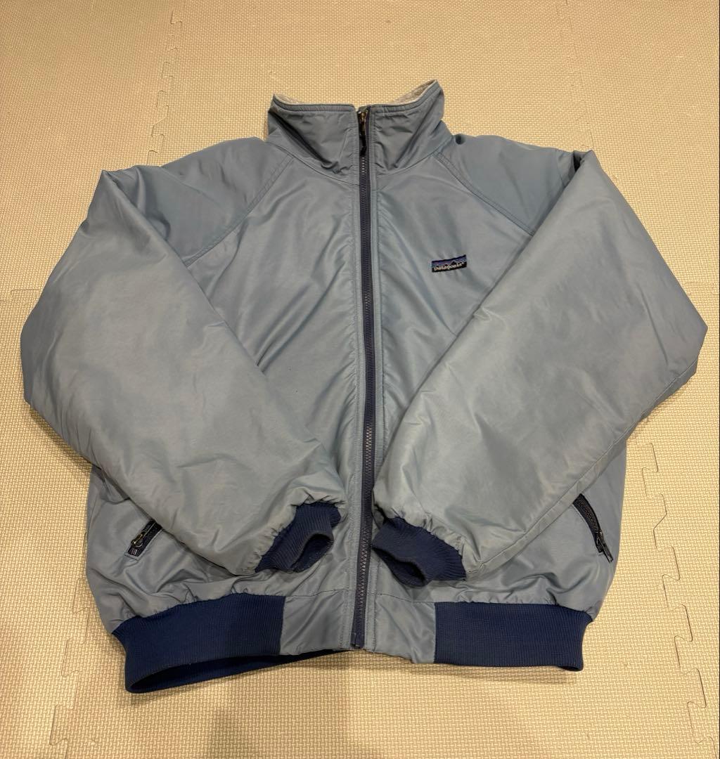 パタゴニア シェルドシンチラ ジャケット 水色 三角タグ 80s USA製