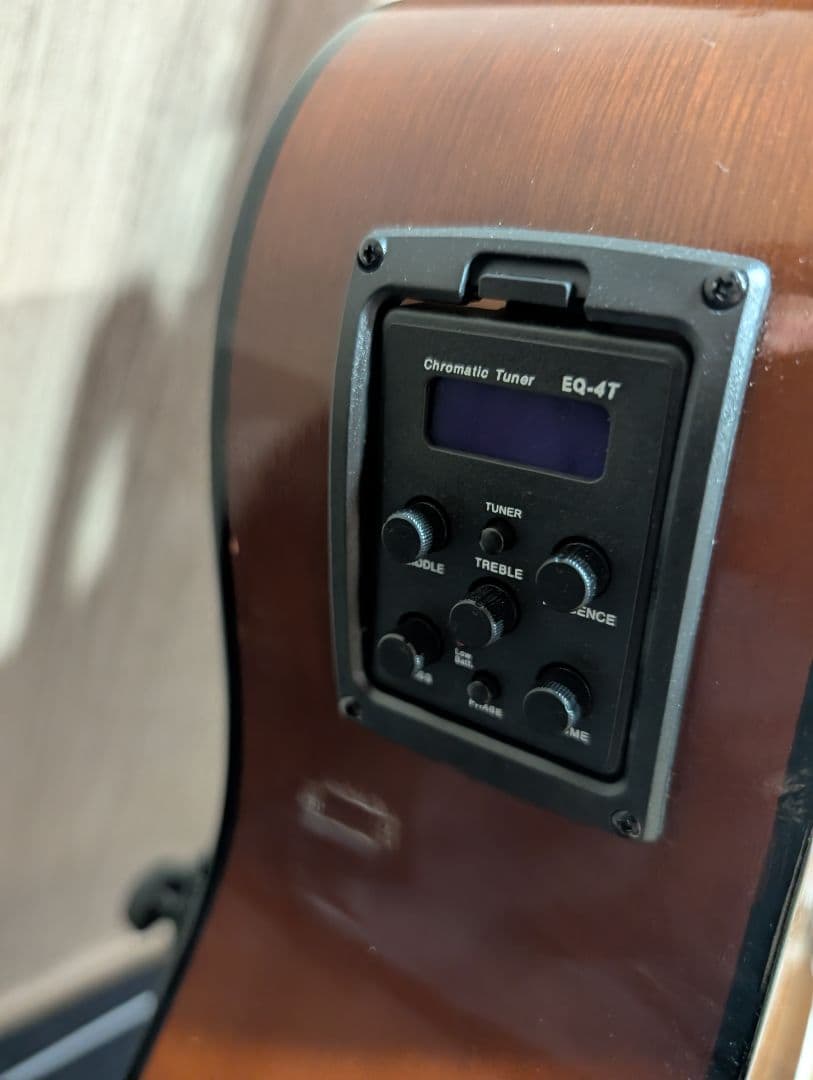 希少/良音/YAMAHA F-210 改チューナー付エレアコ 弦低め