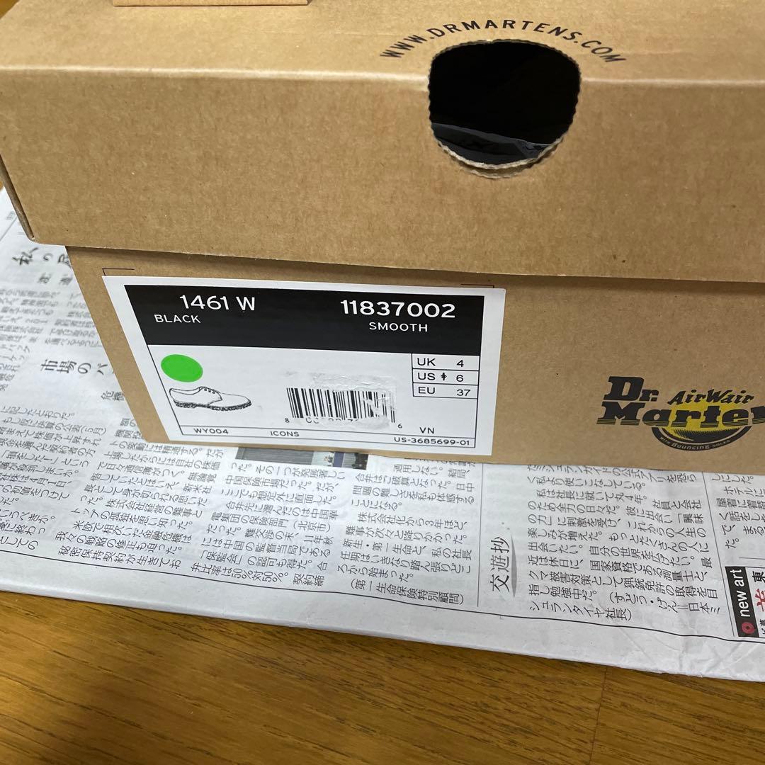 靴 Dr.Martens 1461 W Black