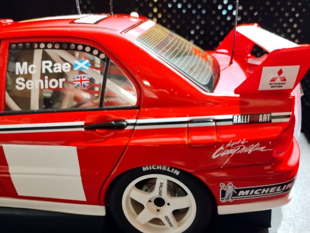 AUTOart 1/18 ランサーエボリューションVII WRC 2002 #8