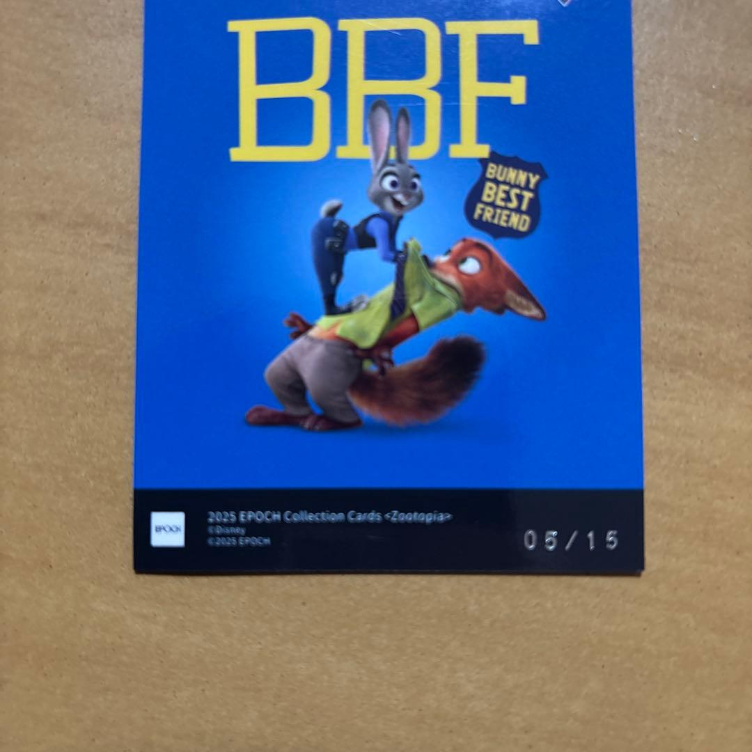 野*ク様 ズートピア　コレクションカード