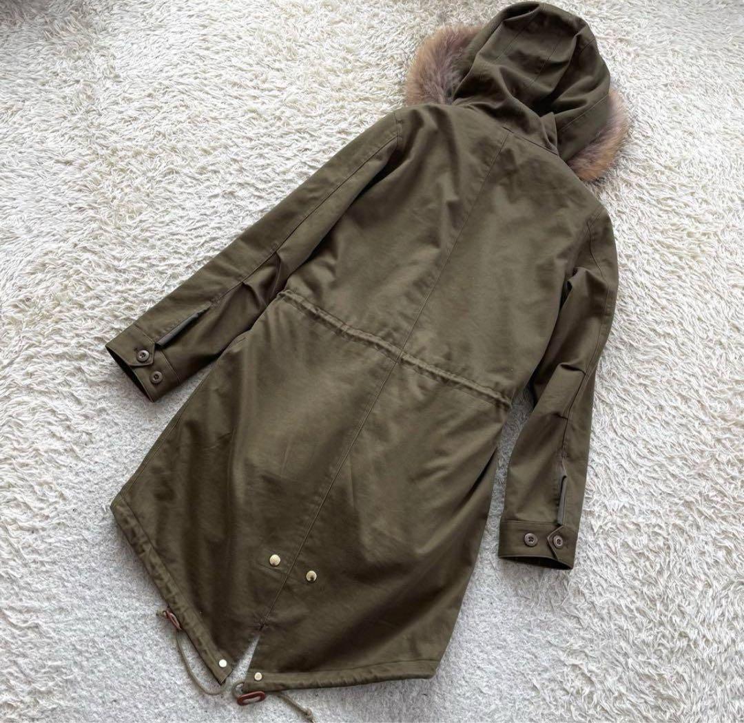 フレッドペリー　カーキ　モッズコート FRED PERRY