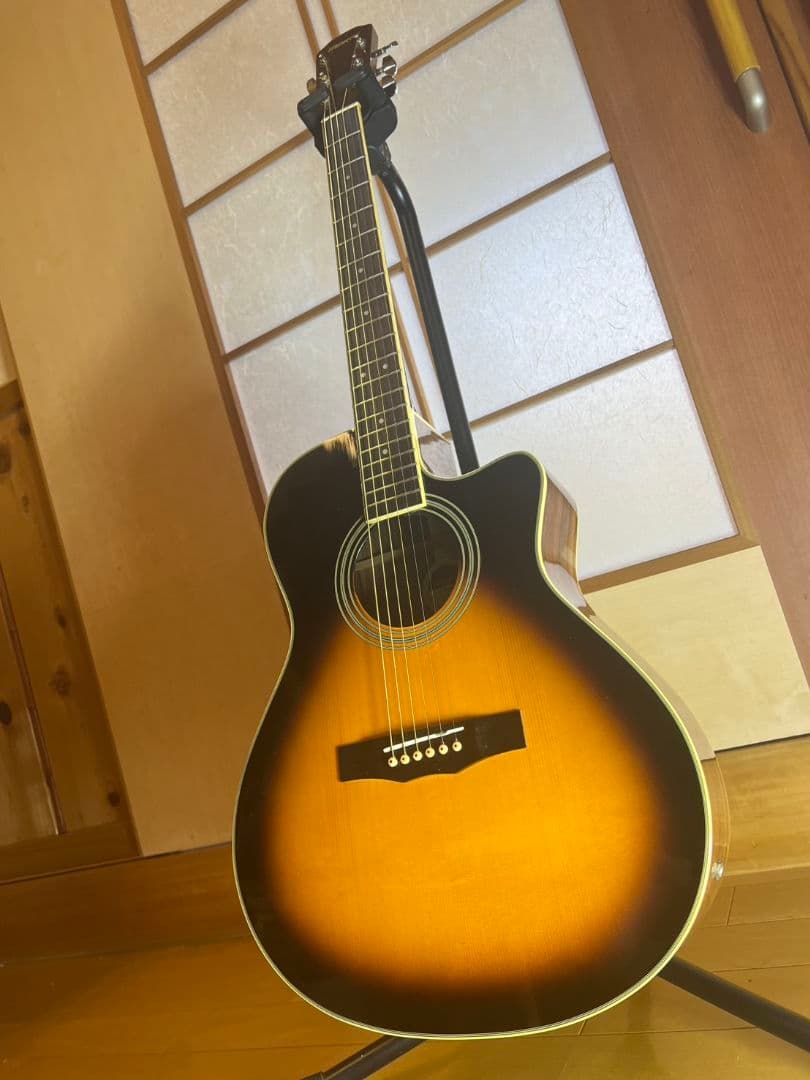 Morris S-20TS　女性でも最高に弾きやすいです 　アコギ　エレアコ