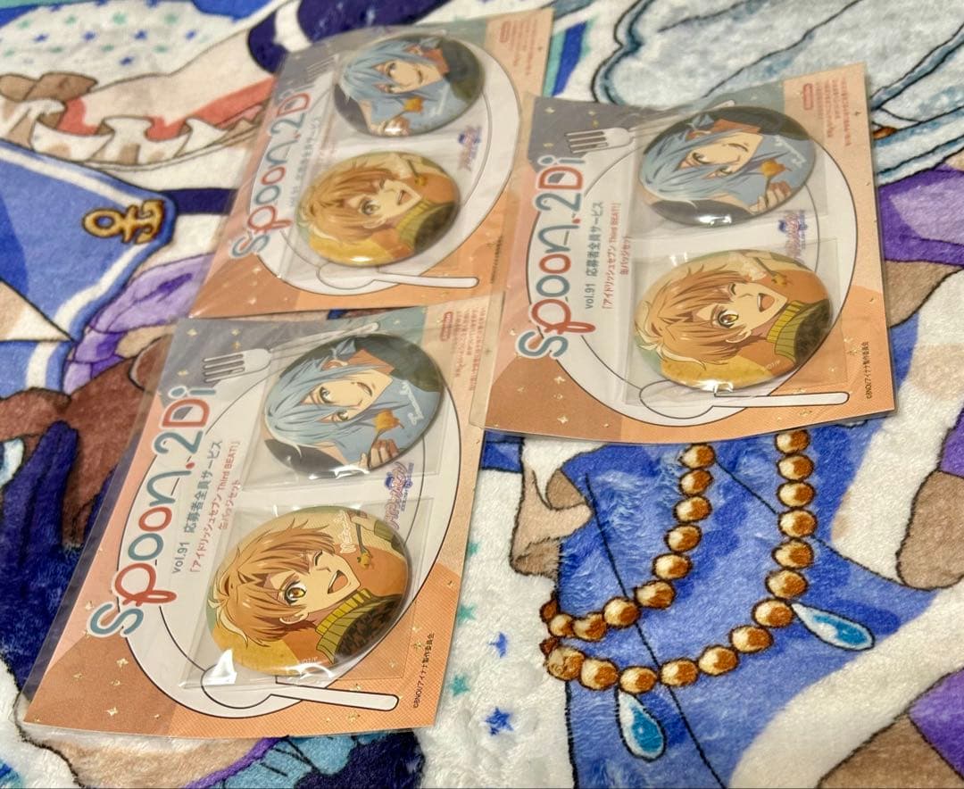 アイナナ spoon.2Di vol.91 缶バッジ 三月＆環 13セット