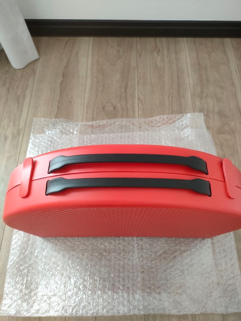 レッド 折りたたみ式テーブル スツール 2イン1 ポータブルテーブル