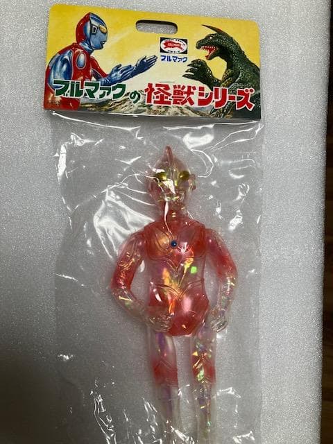 最終値下げ！　透明ソフビ　帰ってきたウルトラマン　②　ソフビ　ブルマァク