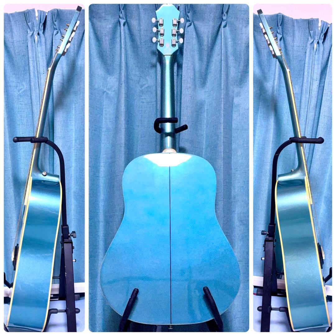 【牛骨★ギブソン直系】Epiphone☆EJ-45S青【弾き易く調整☆新品弦】