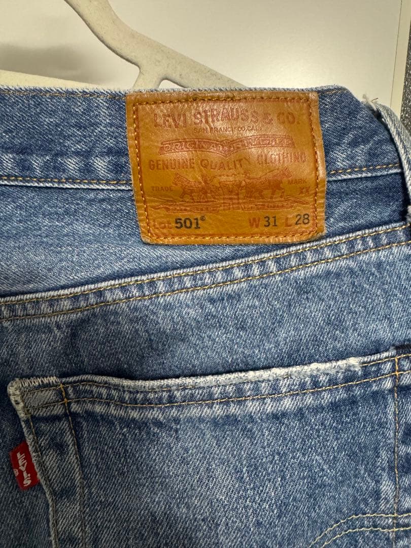 Levi's 501 ストレートデニム W31 L28