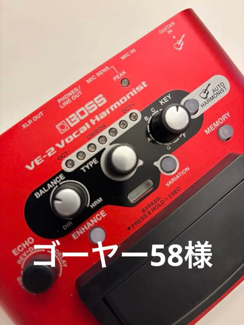 BOSS ボーカルハーモニスト VE-2