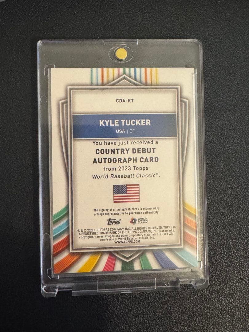 topps wbc カイルタッカー tucker 25シリ