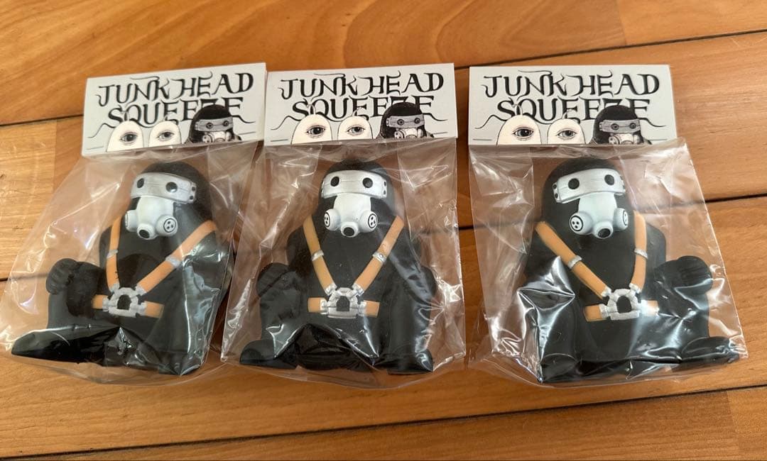 JUNK HEAD 3バカスクイーズ&ポストカードセット　ボリス雑貨店