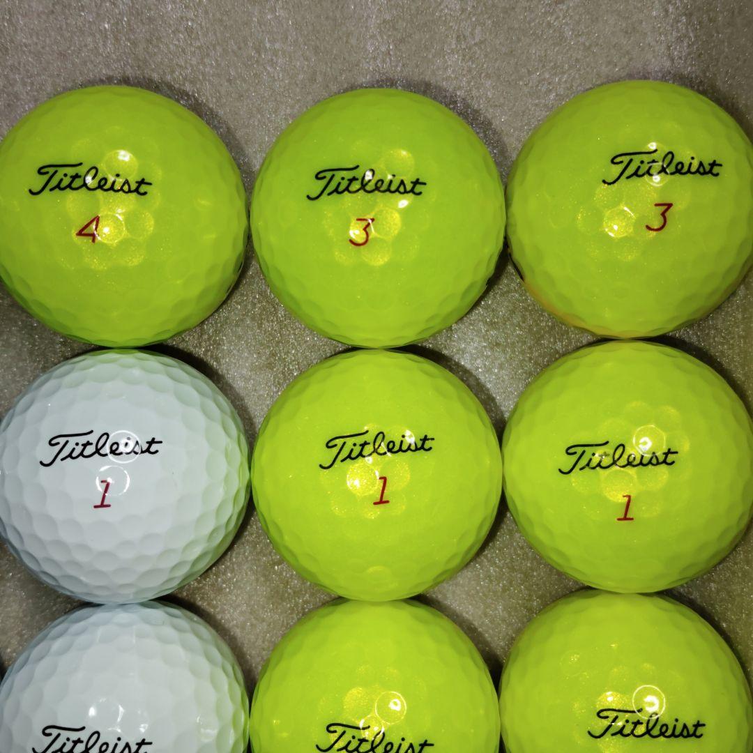 【超超美品!!】タイトリスト PROV1X ロストボール ゴルフボール 24球