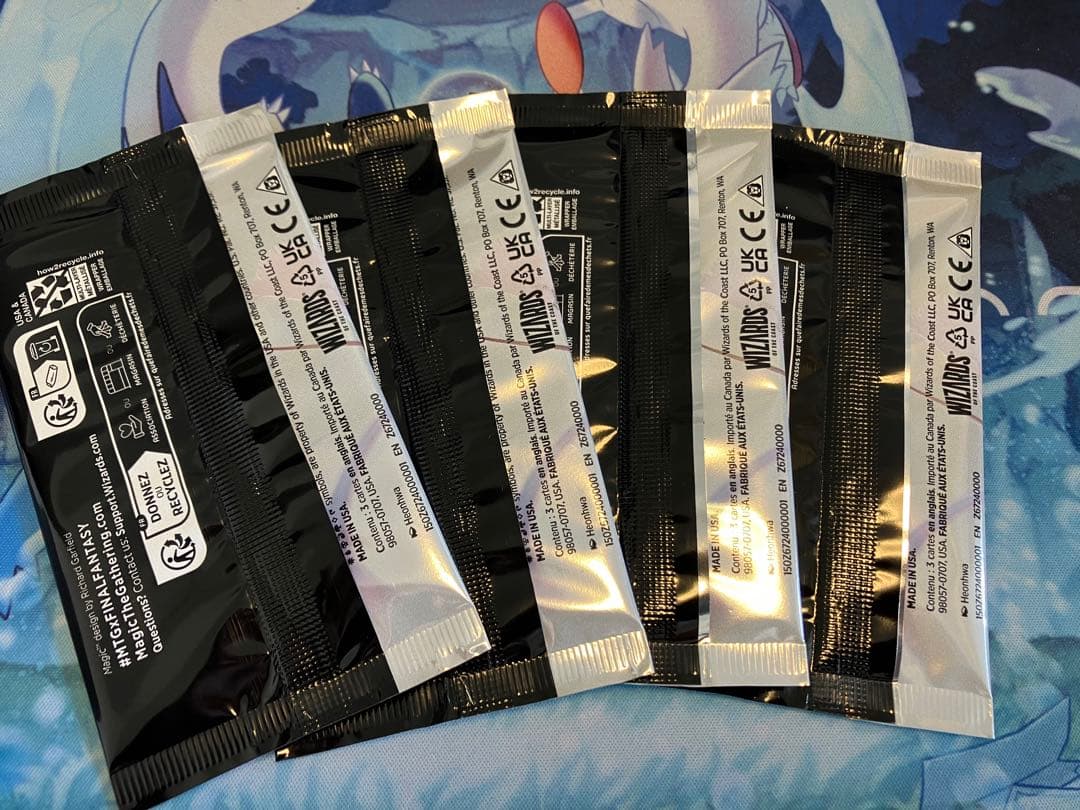 即日発送　コレクターブースターサンプルパック　英語　未開封　4パック　①