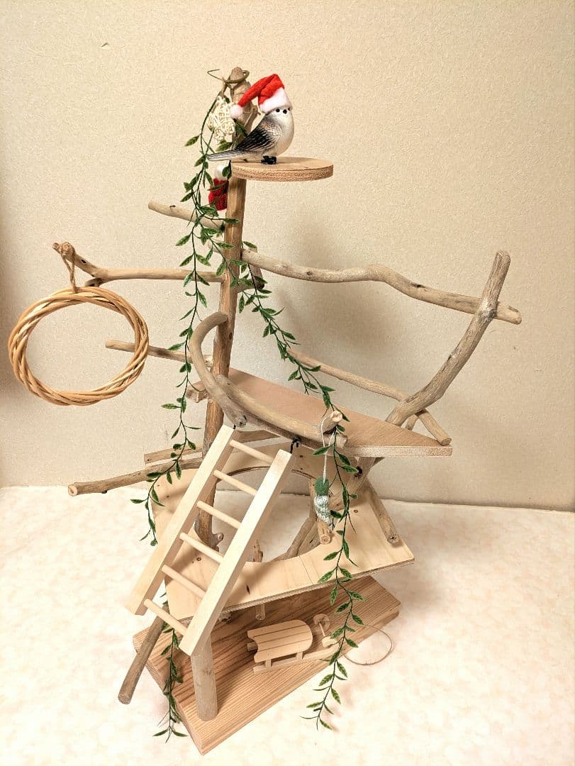 バードアスレチック67 流木 バードジム　バードトイ　クリスマス