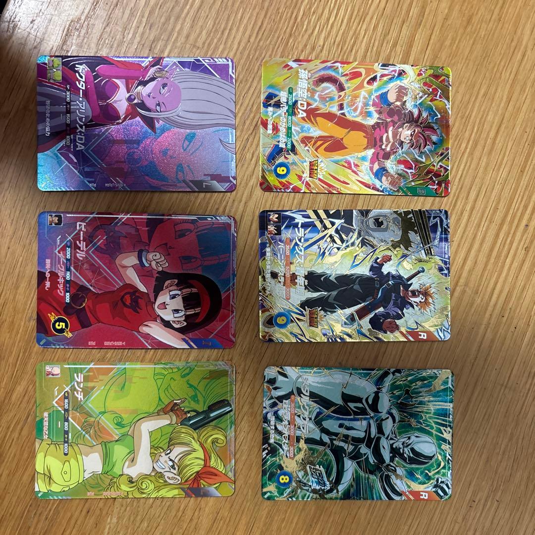 ドラゴンボール ダイバーズ 6種　GDRあり