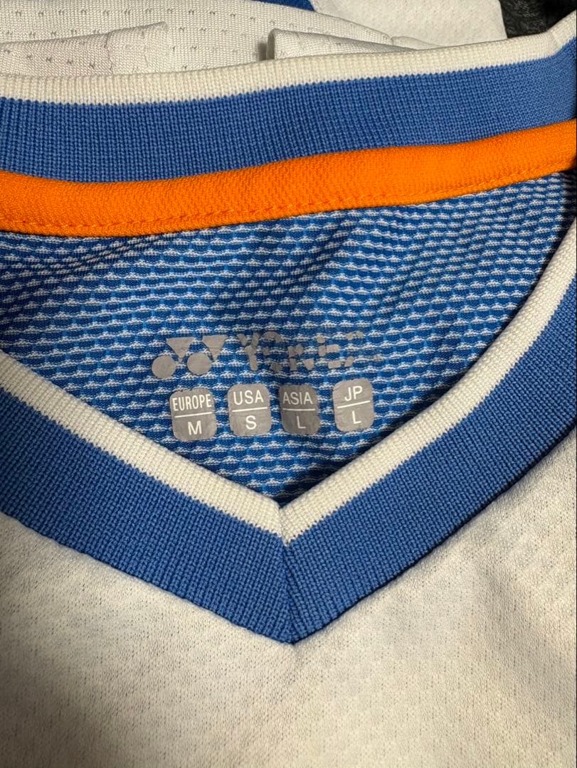 YONEXユニフォーム リーチョンウェイモデル ノースリーブ　限定　ゲームシャツ