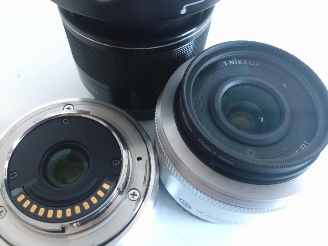 Nikon1 J5 ダブルレンズキット+広角レンズ レンズ3本セット