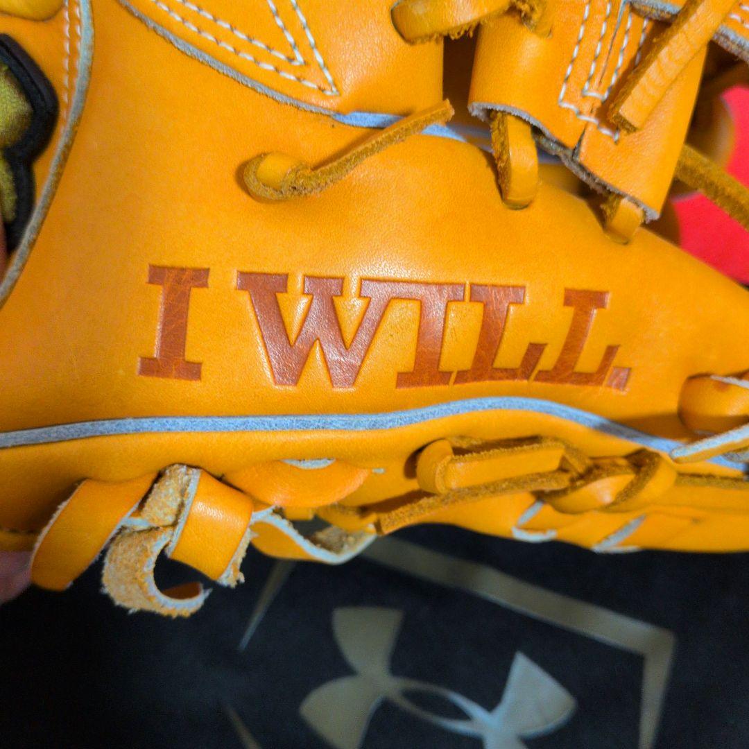 【良品】UNDER ARMOUR★IWILL★QBB0249／軟式グラブ／内野手