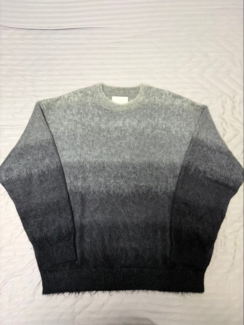 YOKE (別注)GRADATION MOHAIR KNIT PULL OVER