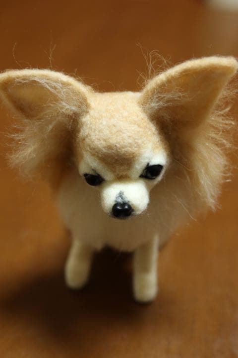 羊毛フェルト　チワワ