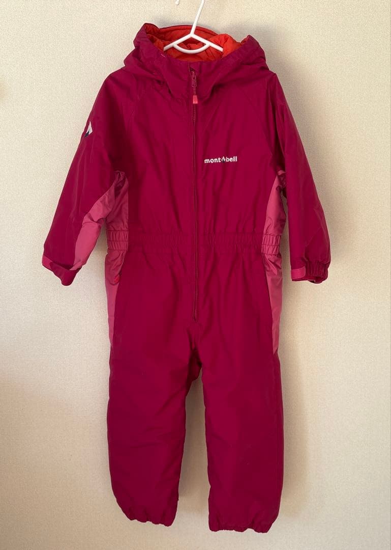kao様＊モンベル＊スノーウェア＊つなぎ＊100㎝