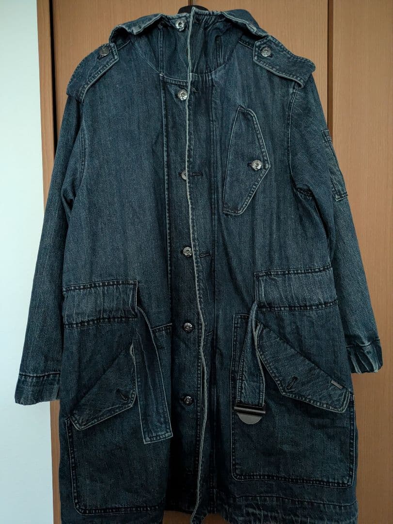超希少！　DIESEL　ディーゼル　モッズコート　ミリタリーコート　デニム