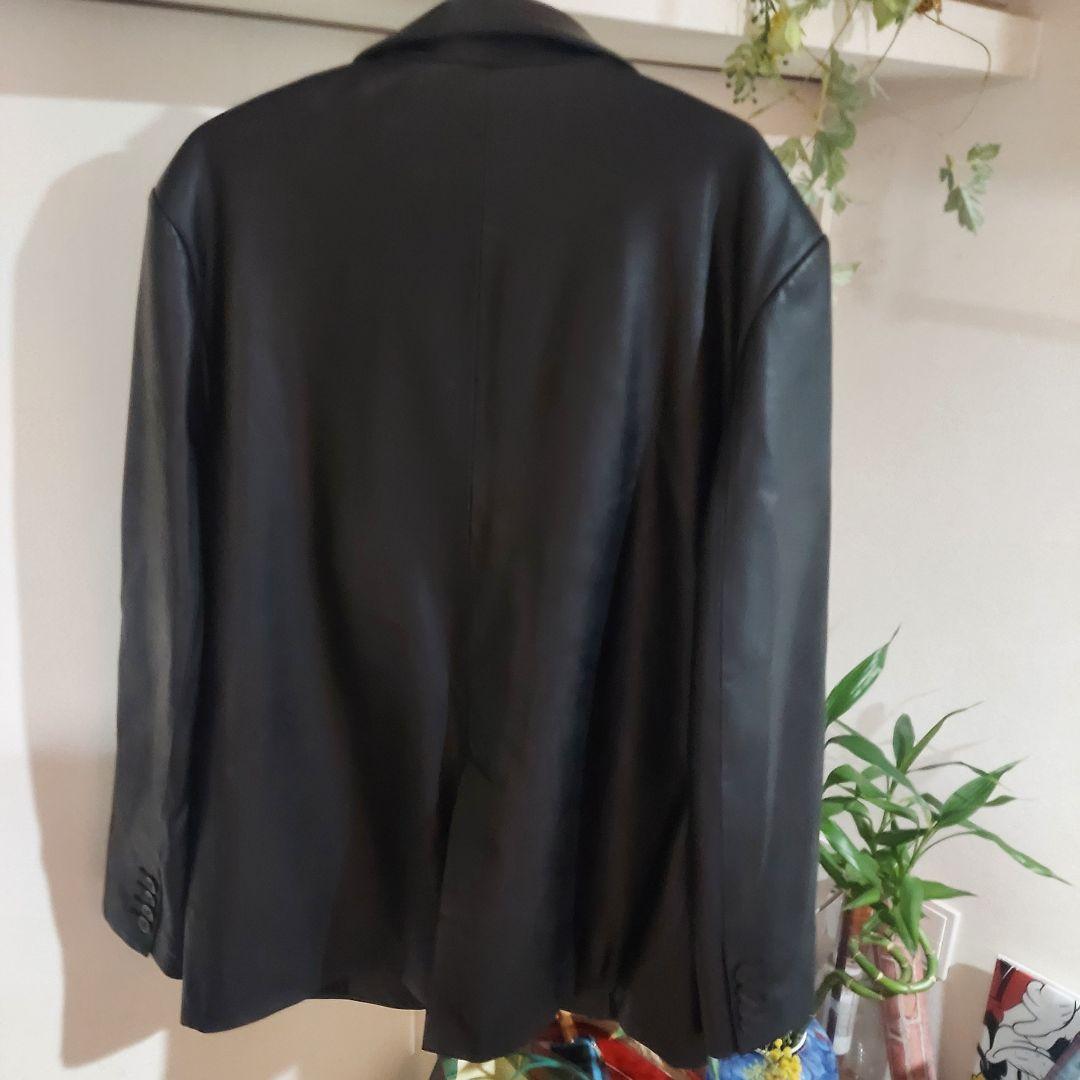☆未使用☆TODAYFUL　トゥデイフル　黒 エコレザーテイラージャケット38