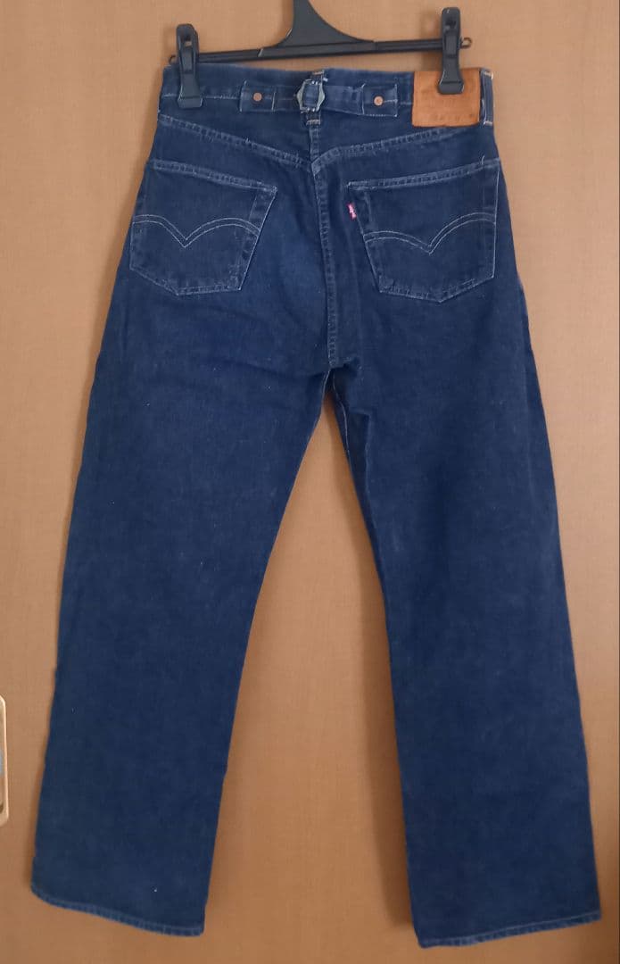 Levis 201XXバレンシア製　復刻ビックE 　濃紺美品 W33
