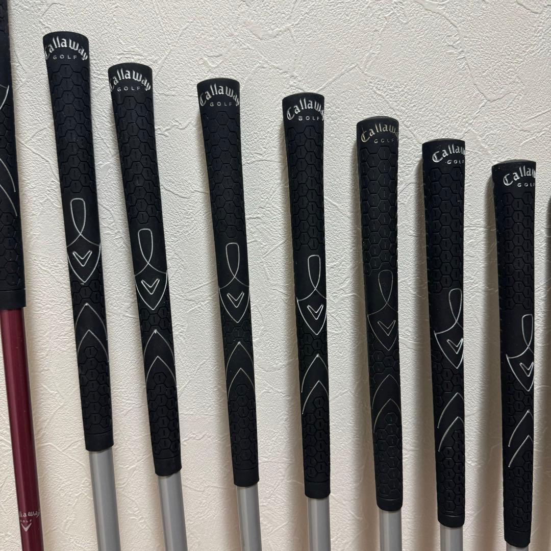 ❤️キャロウェイ本格セット⭐️飛ぶシャフトの名器Xシリーズレディース最強セット