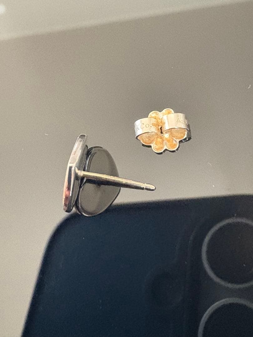 TIFFANY＆Co ティファニーピアスSV925 ハートモチーフ ピアス　片耳