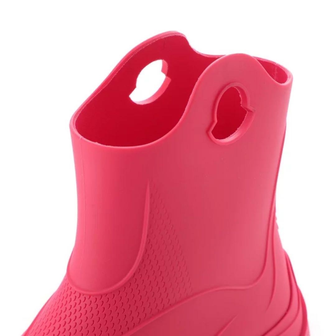 モンクレール MONCLER レインブーツ ピンク 37（約23.5~24cm）