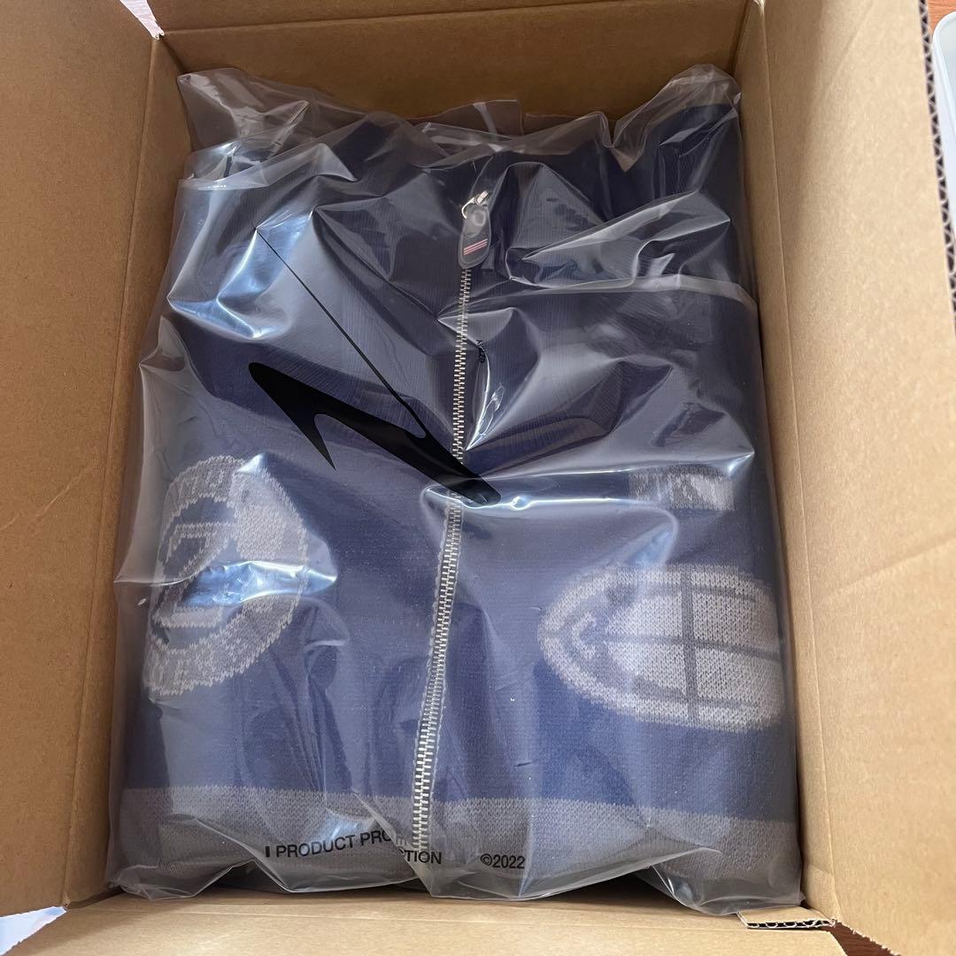 ずとまよ　Full Zip Knit Jersey (Navy) M