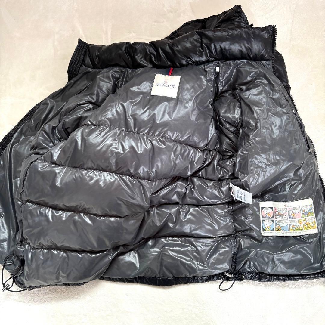 Lサイズ　MONCLER MAYA ダウンジャケット　ブラック　黒　3号表記