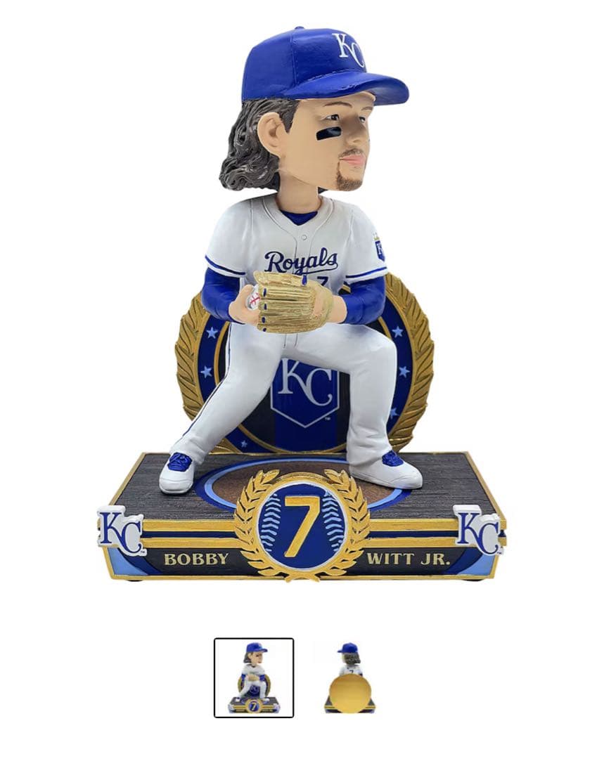 ボビー・ウィットJr. ボブルヘッド　カンザスシティロイヤルズ　Witt Jr.