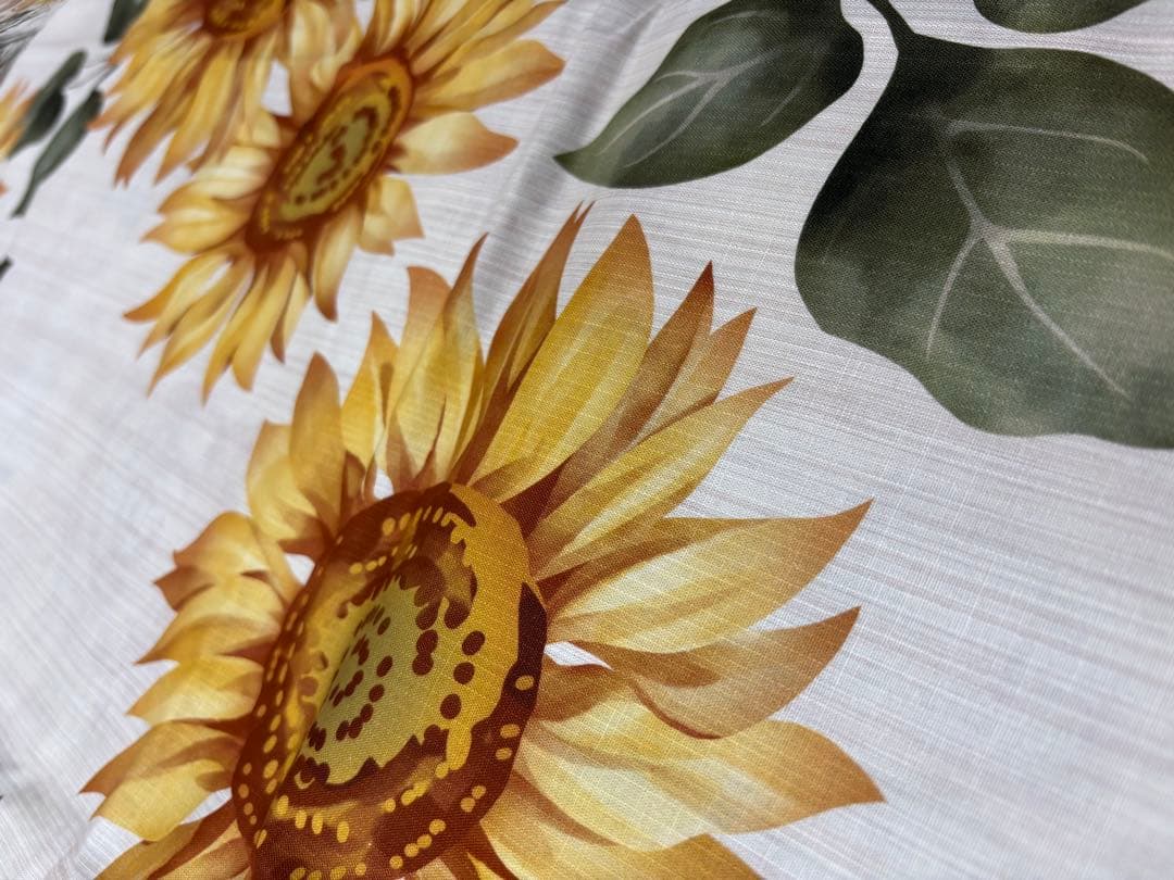 早い者勝ち⭐︎新品未使用　浴衣5点セット　大人気　ひまわり　オシャレ　Dita