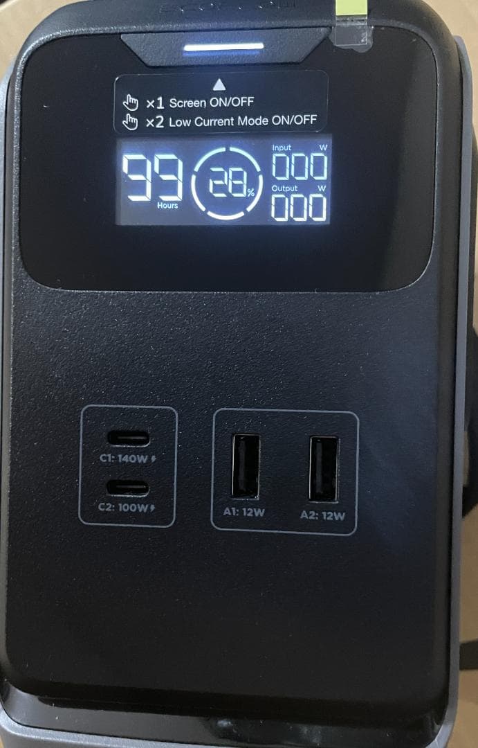 EcoFlow TRAIL 200DC ポータブル電源 192Wh