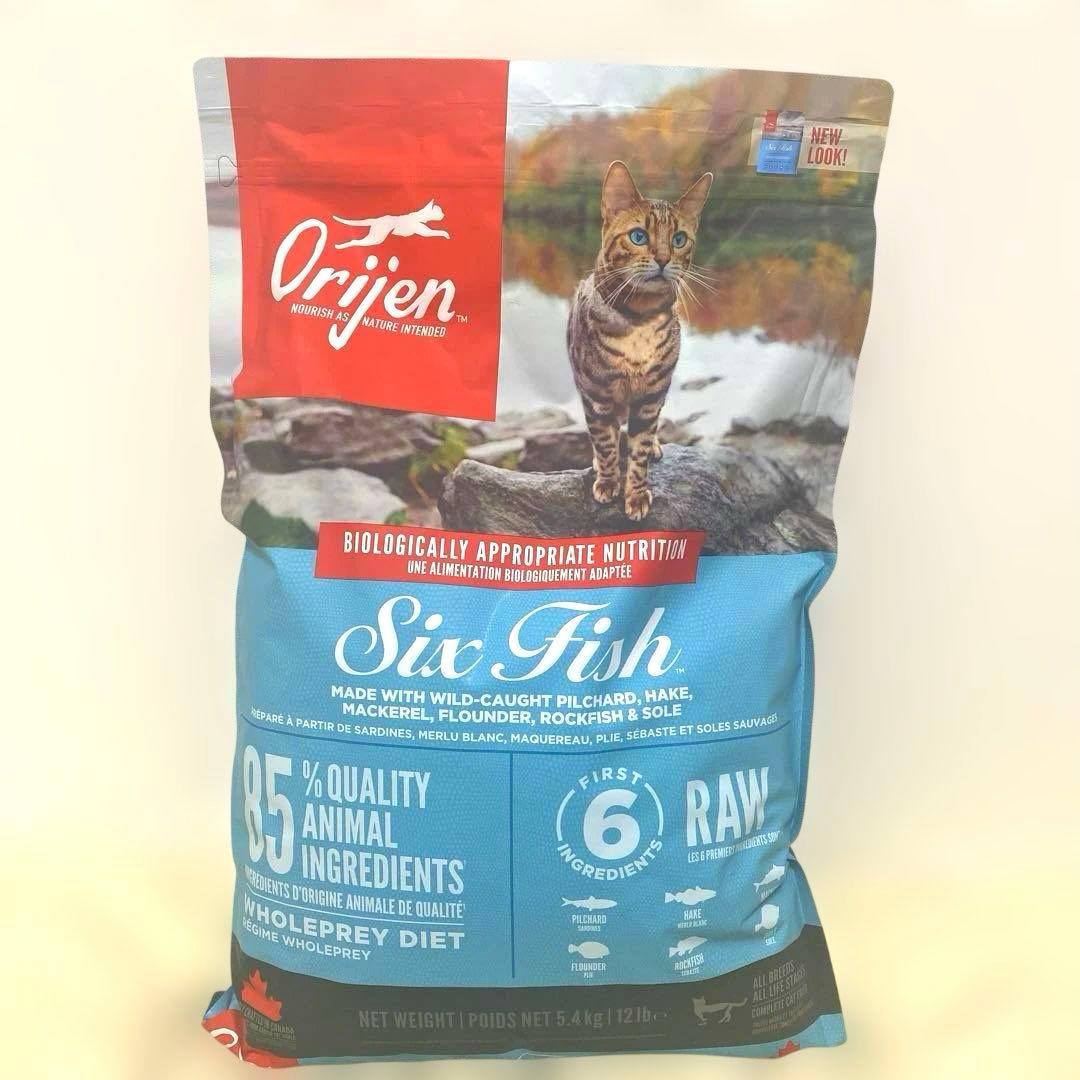 orijen オリジンシックスフィッシュキャット5.4kg